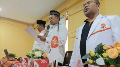Pelantikan Satgas Bekasi Putih Dukung Penuh Pemenangan PKS di Pemilu 2024