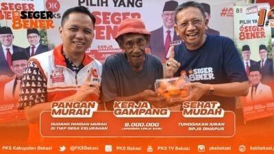 Kampanyekan Seger8ener, Budi Muhammad Mustafa Bagikan Jeruk Segar