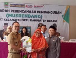 Fatmah Hanum Hadiri Musrenbang Kecamatan Setu untuk Perjuangkan Aspirasi Masyarakat