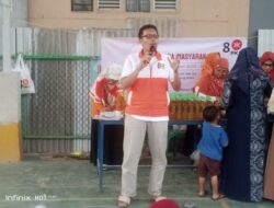 Silaturahim dengan Warga Grahakarya, Saeful Islam Bahas Banjir Cikarang Baru