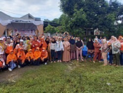 Fatmah Hanum Ajak Warga Pasirtanjung untuk Sehat Bersama