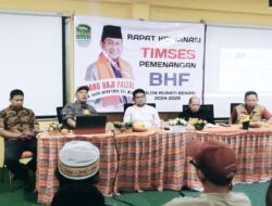 Calon Bupati Bekasi Faizal Hafan Farid Deklarasikan Timses