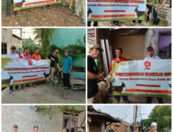 PKS Setiamekar Bagikan Daging Kurban Ke Masyarakat