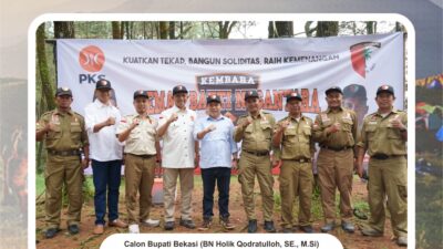 Hadiri Kembara PKS Bekasi Cabup  BN Holik Ajak Peserta Menangkan Pasangan BHF