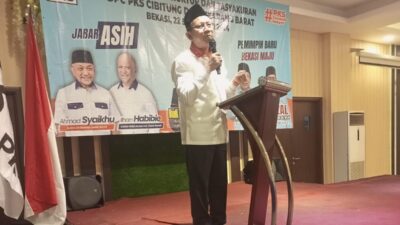 Konsolidasi di Dapil Cibitung Cikarang Barat, Budi MM Ajak Kader Panaskan Mesin Politik PKS