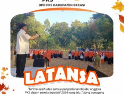 PKS Bekasi Gelar Latansa, Budi MM : Emak emak Adalah Ujung Tombak Kemengan Pilkada