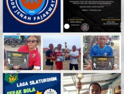 Relawan PKS Ade Jenah Kedung Waringin sponsori Acara Liga Sepak Bola, Dalam rangka Laga Amal