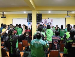 Ojol Se-Kabupaten Bekasi Dukung BN. Holik – Faizal (BHF) Paslon 02. Bang Haji Faizal: Ojol harus Sejahtera!