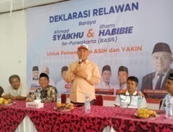 Haji Jalal Hadiri Deklarasi Relawan BASIS se-Purwakarta, Sampaikan Pesan Percepatan Pemulihan Ekonomi