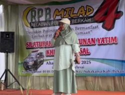 Hadir di Acara Milad 4 RPB, Ade Jenah, Terus Dukung Kegiatan Sosial RPB