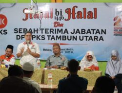 Sertijab Ketua DPC PKS Tambun Utara, Marhadi : Kami akan fokus pada dua hal