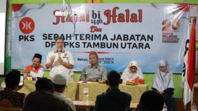 Sertijab Ketua DPC PKS Tambun Utara, Marhadi : Kami akan fokus pada dua hal