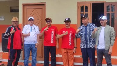 Peletakan Batu Pertama GOR di Burangkeng, Haji Jalal : Kontestasi Hanya Sekali, Selanjutnya Kita Bersinergi