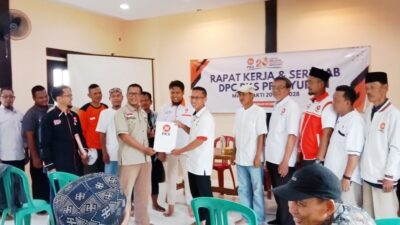 DPC PKS Pebayuran Gelar Rapat Kerja dan Serah Terima Jabatan Ketua Periode 2025–2028