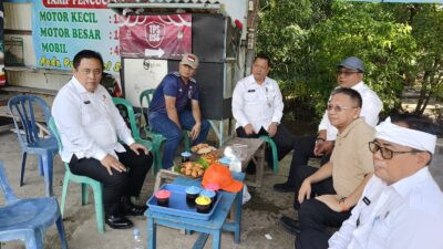 Budi Muhammad Mustafa Tinjau Jembatan Kali Srengseng yang Putus, Dorong Percepatan Perbaikan Penghubung Wanasari–Sumberjaya