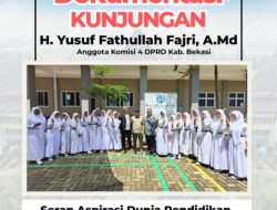 Kunjungi Sekolah, Yusuf Fathullah Fajri Tekankan Pentingnya Kualitas Pendidikan