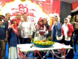 Ani Rukmini Hadiri Malam Puncak HUT RI ke-80 di Babelan