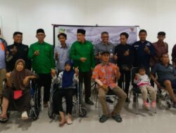 FPKS Fasilitasi BAZNAS Salurkan Bantuan Kaki Palsu untuk Warga Bekasi