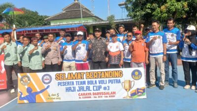 Hadiri Pembukaan, Ketua DPC PKS Setu Doakan Kompetisi Bola Volley Haji Jalal Cup Berjalan Lancar