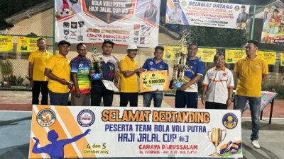 Ahmad Jajuli : Dari Turnamen Ini, Kita Harap Lahir Bibit Atlet Voli Hebat dari Setu