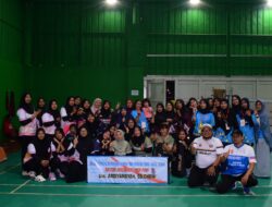 DPC PKS Karangbahagia Gelar Turnamen Badminton Antar RT, Ibu-Ibu Siap Unjuk Semangat dan Sportivitas