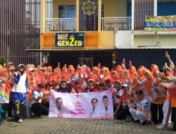 DPC PKS Tambun Selatan Sambut Hari Ibu dengan Senam KSN di Tiga Wilayah