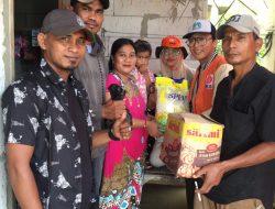 DPD PKS Kabupaten Bekasi Salurkan Bantuan untuk Ketua DPRa PKS Pantai Harapan Jaya