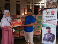 Terendam 21 Hari, PKS Kirim Bantuan ke Kp. Tanjung Air, Babelan