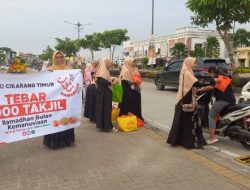 RKI Cikarang Timur Tebar 2.000 Paket Takjil, Libatkan 29 Grup UPA Akhwat