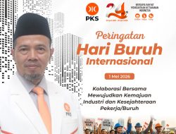 Yusuf Fatullah Fajri: Hari Buruh Momen Refleksi Bangun Ekosistem Kerja yang Manusiawi dan Berkeadilan