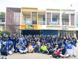 Penyerahan Speaker Warnai Senam Pagi KSN Chapter Mino, Haji Jalal Abdul Nasir Dorong Gerakan Hidup Sehat Warga