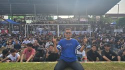 Nobar Bersama Kapolres dan Bobotoh di Stadion Mini Cikarang Utara, Saeful Islam Ajak Dukung Persib Secara Bijak