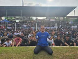 Nobar Bersama Kapolres dan Bobotoh di Stadion Mini Cikarang Utara, Saeful Islam Ajak Dukung Persib Secara Bijak