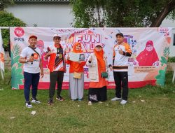 Semarak Milad ke-24 PKS, DPC PKS Tarumajaya Gelar Family Fun Walk Bersama Ratusan Warga