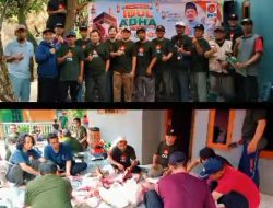 PKS Cikarang Selatan Sembelih 2 Sapi dan 5 Kambing Kurban, Daging Disalurkan kepada Warga dan Kader