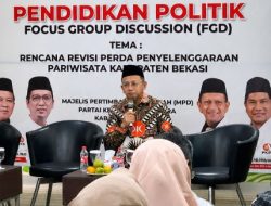 FGD Revisi Perda Pariwisata Kabupaten Bekasi, PKS Dorong Regulasi Berbasis Aspirasi dan Nilai Keagamaan