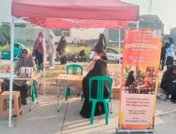 Sambut HARGANAS, RKI Cikarang Utara Buka Pojok Konseling dalam Kegiatan Senam KSN