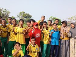 Ani Rukmini Hadiri Turnamen Sepak Bola Muspika Babelan, Ajak Generasi Muda Bangun Negeri Lewat Sportivitas