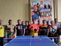 Budi Purwanto Buka Turnamen Tenis Meja Antar UPA Pelopor PKS se-Kabupaten Bekasi