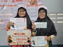 Turnamen Badminton Akhwat Meriahkan Peluncuran Program Akhwat Fit dan Yankes Telagamurni