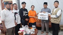 PKS Wanajaya Serahkan Santunan Kematian kepada Keluarga Pendeta di Villa Mutiara Jaya